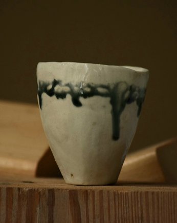 Porcelanowy CZARKoKIELISZEK_3, LEP NA GLINĘ