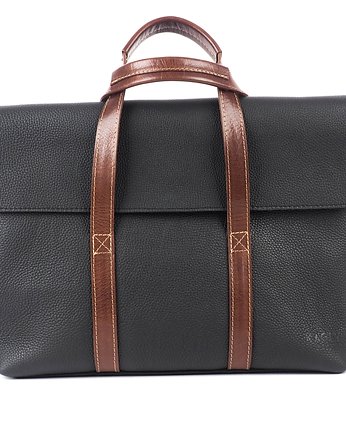 Skórzana torba na akta Berkeley unisex, kagenbags