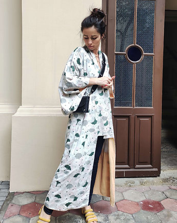 Chryzantema  Kimono Vintage, Vintage Candle
