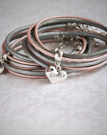 Siostrzany komplet SILVER&PINK - na prezent :), kaktusia