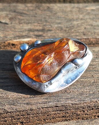 Pogoda - broszka, po drugiej stronie lustra