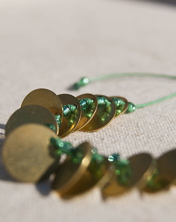 Bransoletka Discs Emerald Green&Emerald Green, Las Manos