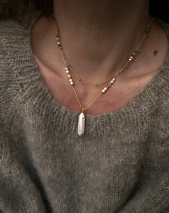 Spokój -Naszyjnik z Howlitem i Opalem, Ili arte biju