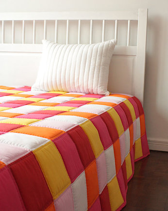 Narzuta patchwork dwustronna |ENATI|, patchwork house