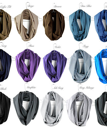 Zamotka Tuba Szal Komin - Basic Dim Blue, CADOaccessories