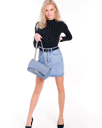 Torebka skórzana pikowana -  (6935), BOSCCOLO