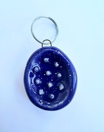 Kamień antystresowy, worry stone , miziak, breloczek, naszyjnik, Glina & Lina