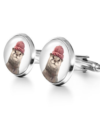 Wydra - spinki do mankietów, yenoo