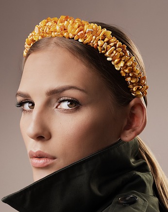 Opaska Amber Echo Sunlight, Republika jewelry