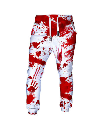 DR.CROW Spodnie Fullprint Zombie White, DrCrow