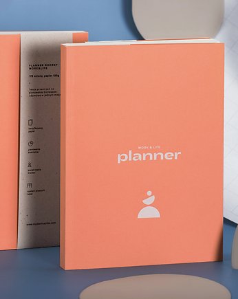 Planner Work&Life A5  koralowy WYPRZEDAŻ!, My Own Freckle