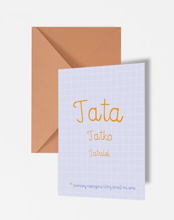 Kartka dla taty, na dzień ojca, DODUMU