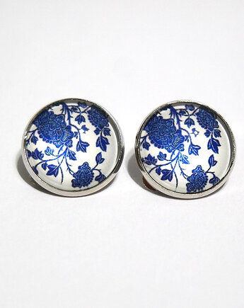 Klipsy - Kafelki, gałązki, kwiaty - duże, yenoo