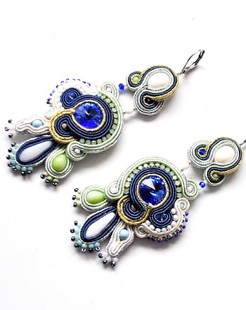 Sutaszowe kolczyki BALI, Sylwia Żak