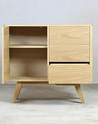Bufet DUO / Mała Komoda / Komoda do salonu / 103cm, Drevutnia