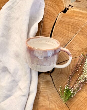 Kubek z napisem "Sweater weather" 300ml, JD loves CERAMICS