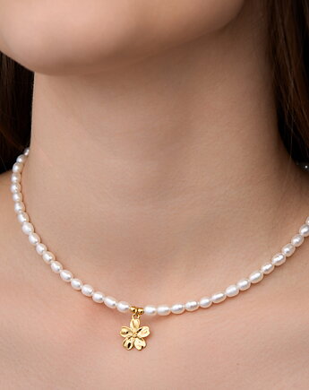 Choker naszyjnik perły naturalne- srebro 925, Coccola JEWELLERY