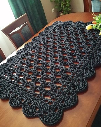 Bieżnik prostokątny ze sznurka 80cmx120cm, MISZ MASZ Dorota Tyszko