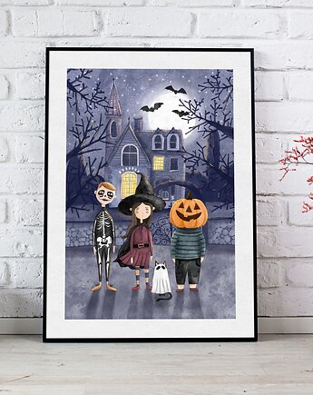 Plakat Halloween A3, Karka