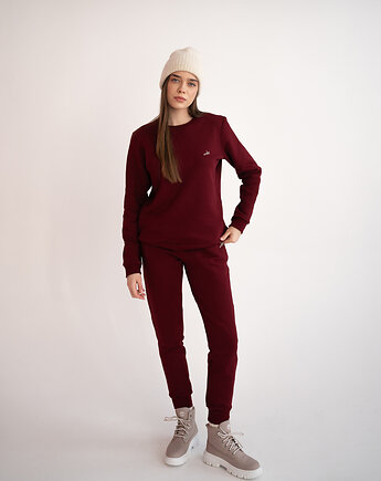 Spodnie dresowe Burgundy, J.Binkowska