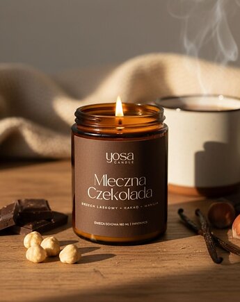Świeca Sojowa Mleczna Czekolada, Yosa Candle
