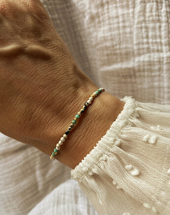 Wyciszenie - Amuletka z Howlitem i Jaspisem, Ili arte biju