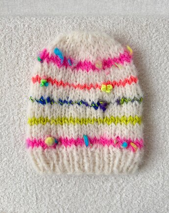 Kremowa alpaka, SZYSZKA sztrykuje