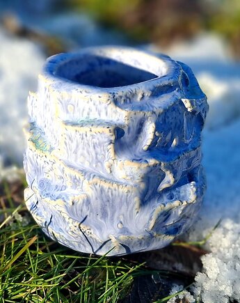 Czarka ceramiczna Kurinuki - Szron, Beasolart