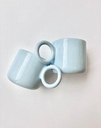 Kubek Baby blue /300ml/ Z serii Good Vibes, Handverk