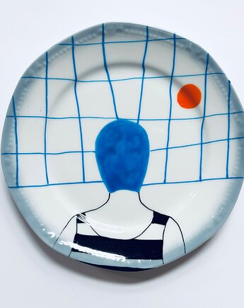Pływaczka blue, arent plates
