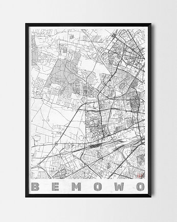 Plakat Bemowo - CityArtPosters, CityArtPosters