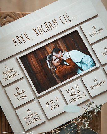 Obraz KochamCię, za..., Planneo