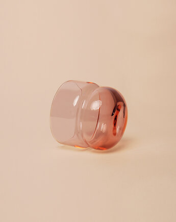 Zestaw Szklanek  RUNO - 2 SZTUKI (brzoskwinia) 220ml, FORMY PROSTE