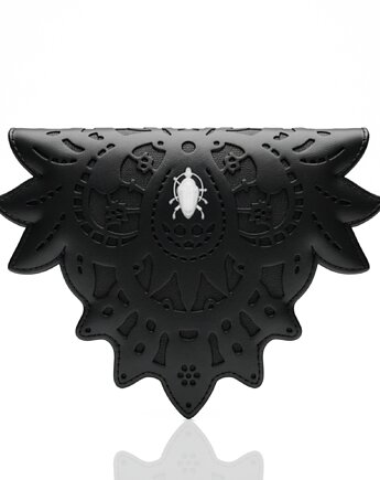 Torebka 'NESPOON' czarna skórzana na ramię, Michael Who