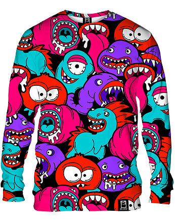 Bluza Bez Kaptura Męska DR.CROW Colorful Monsters, DrCrow