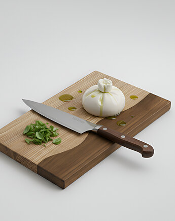 Deska FALA dąb i orzech, NUDO design 