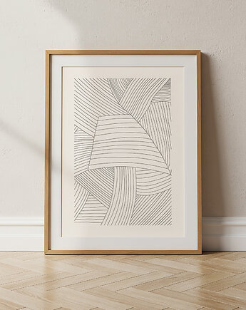 MRC #10 I plakat abstrakcyjny, holi craft