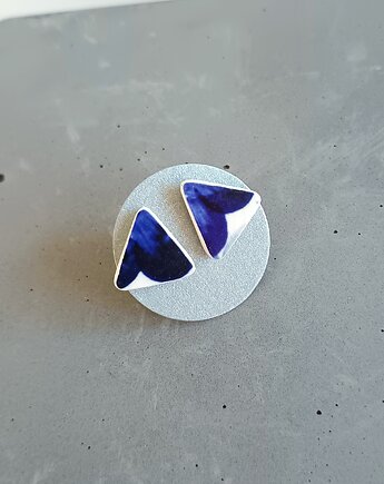 Kolczyki ceramiczne Włocławek, biżuteria z talerzy