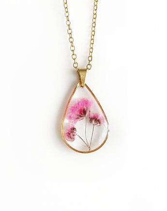 Naszyjnik z kwiatami, prezent dla kobiet, Colie