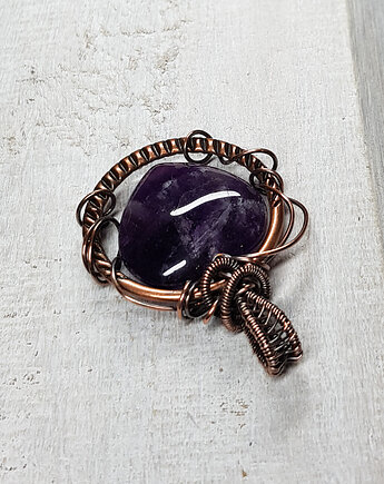 Ametyst serce m285, JanArt