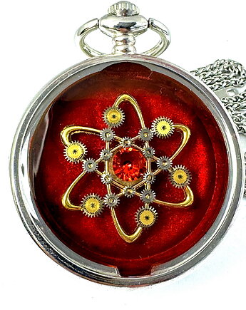 WISIOR - Dark fusion Red III, DROBINY CZASU