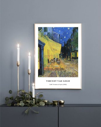 PLAKAT dekoracyjny , Vincent van Gogh, wystawowy, black dot studio