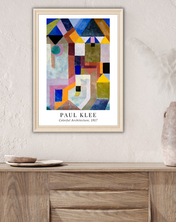 Plakat reprodukcja Paul Klee "Colorful Architecture", Well Done Shop