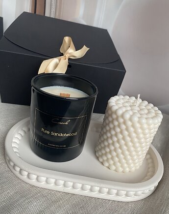 Zestaw prezentowy świece ekologiczne sojowe dekoracyjne "Classic Beauty", Coccola JEWELLERY