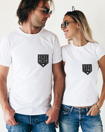 Koszulki dla par - Będę mężem - Będę żoną, Mocem