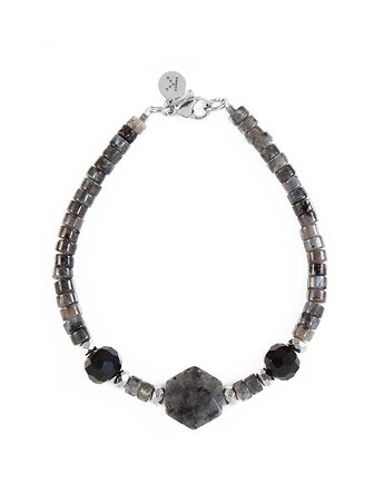 Bransoletka z kamieniem mocy i ochrony - Wersja Srebrna, Kulka Bransoletki