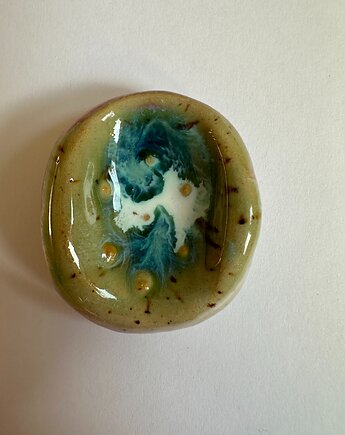 Kamień antystresowy, worry stone , miziak, Glina & Lina