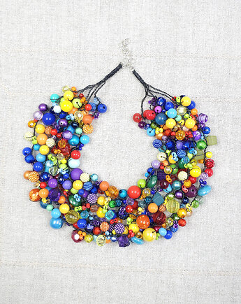7029 Kolorowy naszyjnik , kama4you