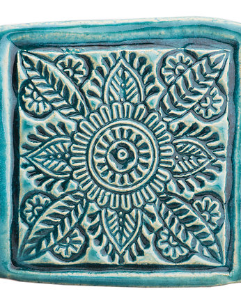 Dwie ceramiczne podkładki pod kubek, Ceramika SPK