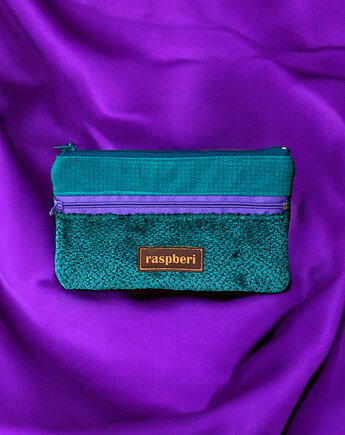 Portfel w kolorze turkusowym